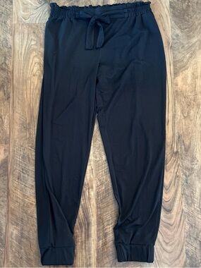 Maurices Womens Black Jogger Pants